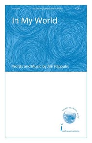 cover In My World SA choral sheet music cover